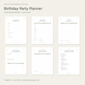 Birthday Party Planner